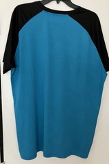 Star Wars Men’s Blue Short Sleeve Shirt Size 2XL With Raised Letters-See Photo