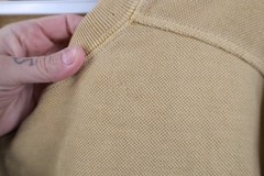 Vtg 90s Orvis Mens Large Faded Baggy Heavy Stonewash Thermal Knit T-Shirt USA