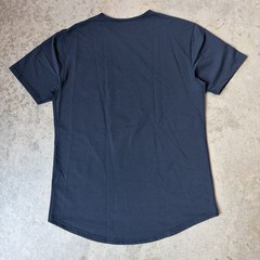 BYLT Premium Basics Lux Drop Cut Pocket T Shirt Navy Blue Crew Men’s Size Large
