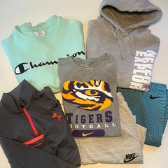 Nike, The North Face & Champion Men’s Athletic Bundle S/M (6-Piece Lot)