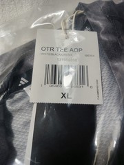 Adidas OTR AOP T-Shirt White / Black / Gray IB6394 Men’s Size XL