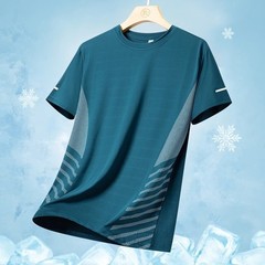 Quick Dry Sports T-Shirt Men’s Running Hiking Fishing Outdoor Breathable Top