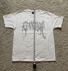 Revenge – White “Chain” Tee Men’s Size Large Crewneck 100% Authentic 2019 RARE