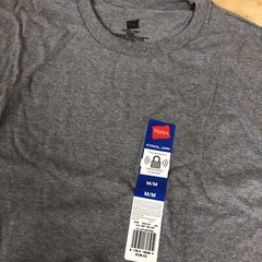 5 Pack Hanes Men’s Cool Dri Shirts Size Medium Gray New