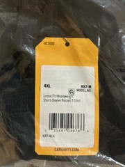 Carhartt K87-M 4XL BLACK T SHIRT