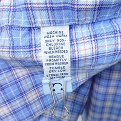 Ralph Lauren BLAKE Check Shirt Men’s XXL Light Used For 14Y+ Japan