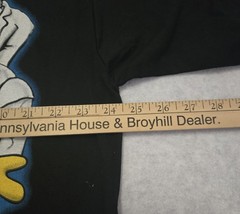 Y2K John Son Men’s T-Shirt 2XL Black Simpsons “Who’s Dumb of Dummies?”