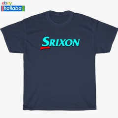 New Srixon Balls Logo Black/Navy/Sport Grey/White Men’s T-Shirt S-5XL