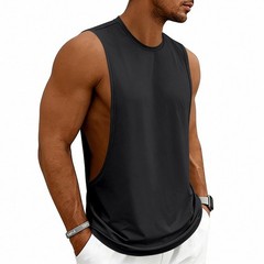 Men’s Gym Tank Breathable Tank Gym Workout Jogging Top Breathable Regular Length