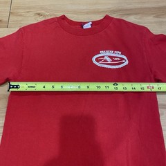 CHEATER FIVE SURFBOARDS S/S TEE Surf North Shore Hawaii Red sz S t-shirt
