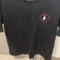 Hawaii T-shirt Black L, Hawaiian Style. Reef Huntah. Octopus, Poke. 100% Cotton