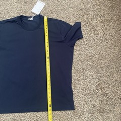 Son of a Tailor T Shirt Mens M/L Blue Short Sleeve Casual Crew See Measurements