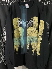 Vintage Metalocalypse Dethklok Shirt Size XL Black Longsleeve Adult Swim