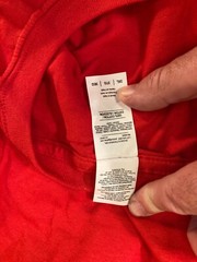 Milwaukee Tool T Shirt Tee Shirt Short Sleeve Red White Print Men’s 3XL ⭐️NEW⭐️