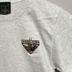 Vintage Churchill Downs Horse Racing T-Shirt Mens S Embroidered Camp David
