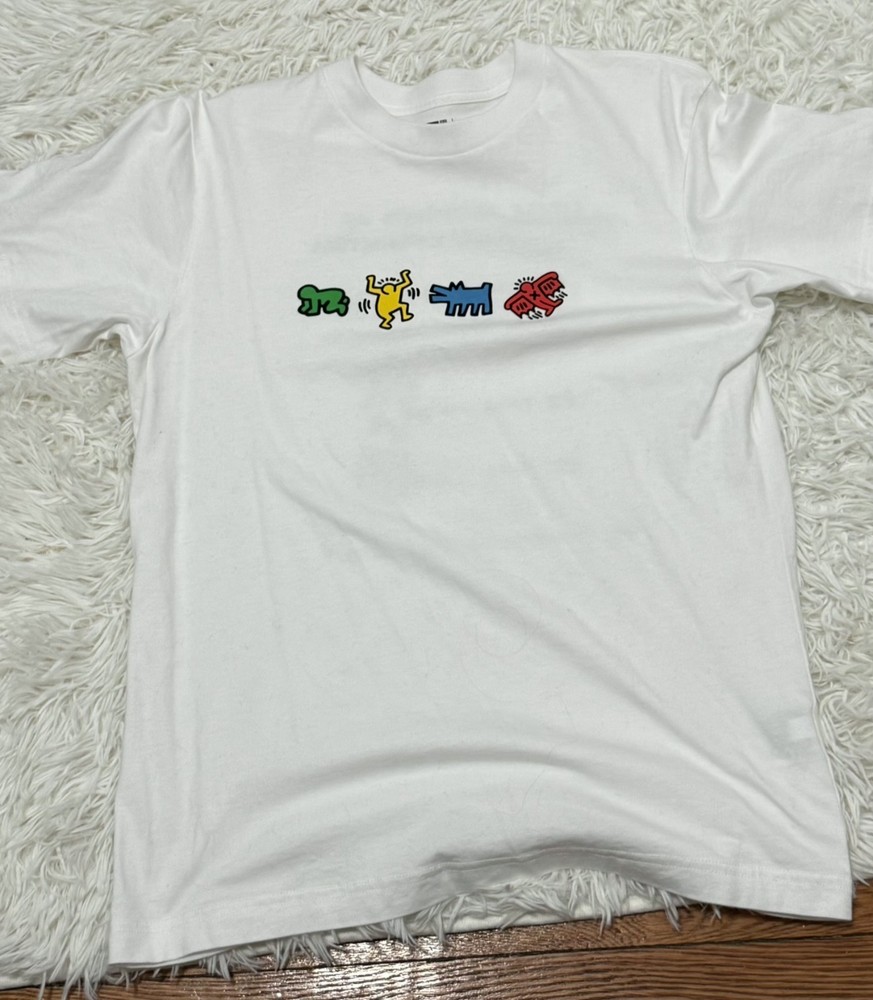 UT Archive Uniqlo Keith Haring Skateboarding Skate T-shirt Size XS