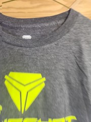 Polaris Slingshot Mens Gray / Green Solid Graphic T-Shirt Size M.