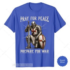 Christian Knight Shirt Prayer Warrior Crusader Tee Armor Of God Religious Gifts
