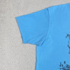 Uniqlo Metal Gear Solid 2 T Shirt Men’s Size L Blue Sons of Liberty *Flaws*