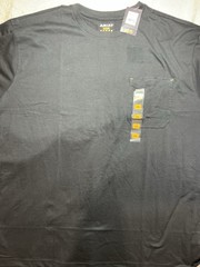 Ariat Rebar Work Graphic Pocket T-Shirt Black Men’s Big & Tall 4XL Crew