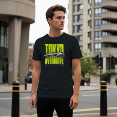 Tokyo Overdrive Racing Car Lap Time T-shirt