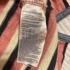 Men’s Tommy Hilfiger Short Sleeve Polo shirt XL Custom Fit Pink/Blue Striped