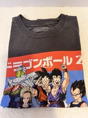 Dragon Ball Z Anime T Shirt Mens Large Goku Vegeta Trunks Graphic Black 2021