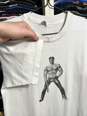 Vintage 90s Tom Of Finland Art Gay LGBTQ BDSM Single Stitch Made In USA T-Shirt