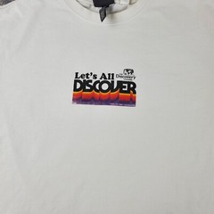 The Discovery Channel X H&M Shirt Mens Extra Large White Crew Neck Short Sleeve