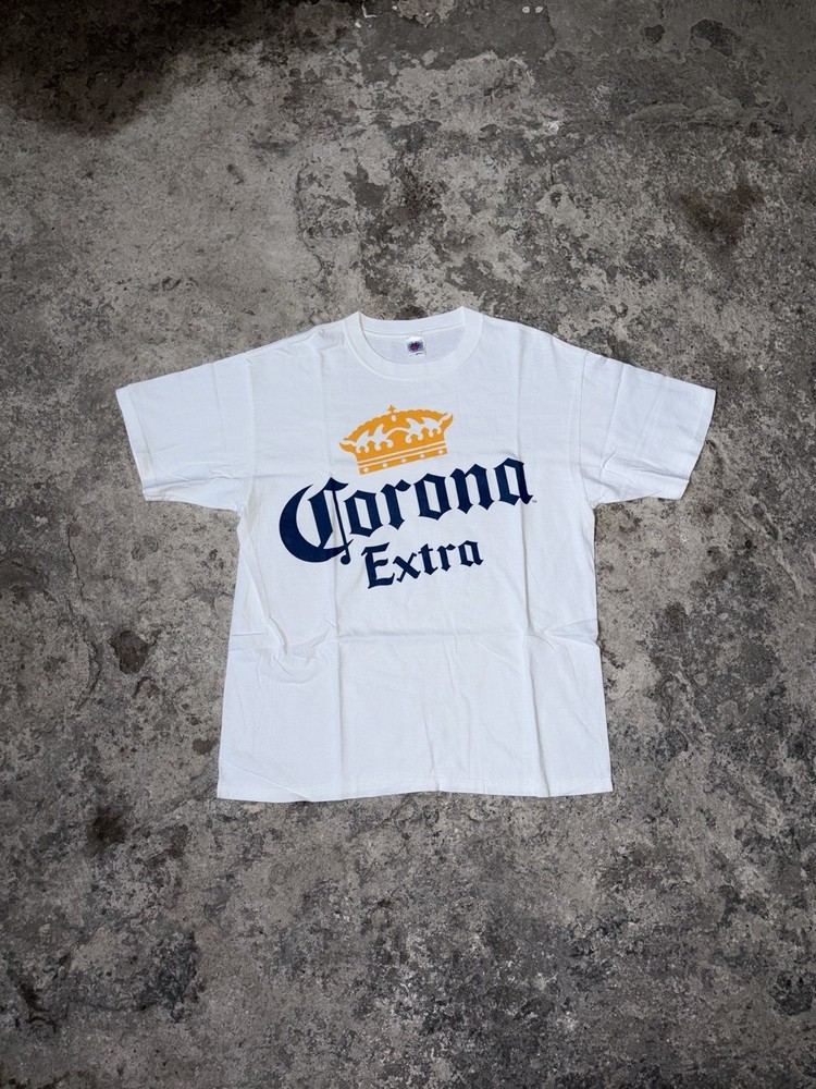 2010s Anvil Corona Extra Marcas Modelo Official T-Shirt