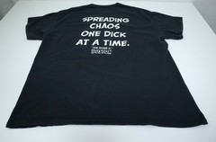 Certified Dick Graphic T-Shirt Spreading Chaos- Shame O’ Boston – Lg T0516
