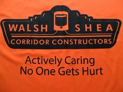 Large NWOT Safety First Metro Safety Walsh Shea Shirt