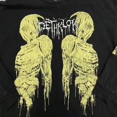 Vintage Adult Swim Metalocalypse/Dethklok Shirt Black Longsleeve XL USA Made