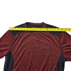 Under Armour Men’s Red Black HeatGear Compression T-Shirt M