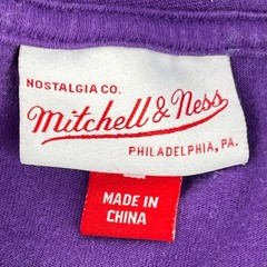 LSU Mitchell & Ness embroidered tshirt