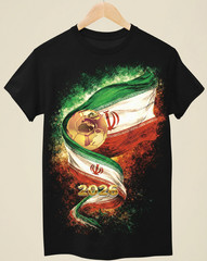 WC 2026 INSPIRED Cool Unisex Black T-Shirt – Iran