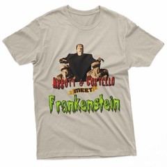 Abbott And Costello Meet Frankenstein Classic Horror Comedy T-Shirt