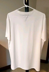 ATHLETIC WORKS® Men’s White Polyester/Elastane T-Shirt (Sz XL) – NEW