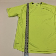 Nike Miler Dri Fit Running Basketball Cross Fit Yellow Mens Size Medium
