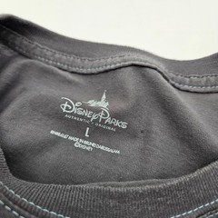 Disneyland Resort Embroidered Surf Team Men’s Shirt Size large Gray Short Sleeve