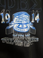 Vintage Size XL Phi Beta Sigma 1914 Tshirt Fraternity Fruit Of The Loom