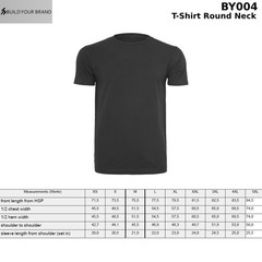 Round Neck T-Shirt – Adults Plain Short Sleeve soft Cotton Tee|Multiple colo (A)