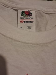 Fruit Of The Loom Graphic White Tee Snap-On Tools Size Small