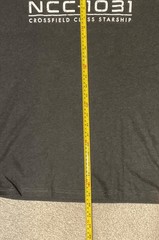 STAR TREK DISCOVERY mens Large L t-shirt Next Level triblend soft tee