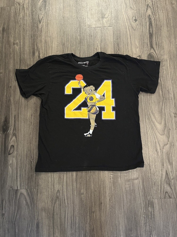 Brooklyn Vertical Betty Boop Kobe #24 Lakers XL Extra Large **RARE HTF**
