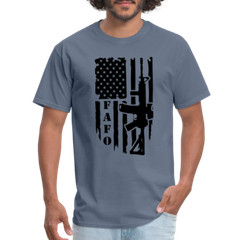 FAFO T-Shirt with AR15 & American Flag