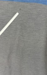Mossimo Supply Co Men’s Gray Blue Short Sleeve Pocket T-Shirt Size Large READ