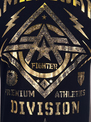 American Fighter Men’s T-shirt New Mexico Black Athletic MMA Black XS-5XL