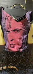 90s Y2K Glamhead Raw Tie Baby-Tshirt Billy Idol Size L Fits Like S/M FREE SHIP