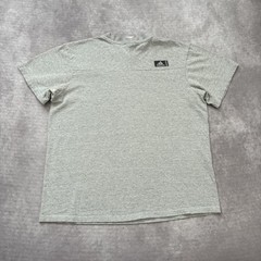 Vintage Adidas Athletic Dept Shirt Mens S Gray Logo Soccer Y2K